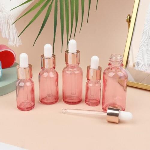5ml 10ml 15ml 20ml 30ml Empty Glass Dropper bottles With Glass Pipette Sample Glass Bottles for Essential Oils Perfume
