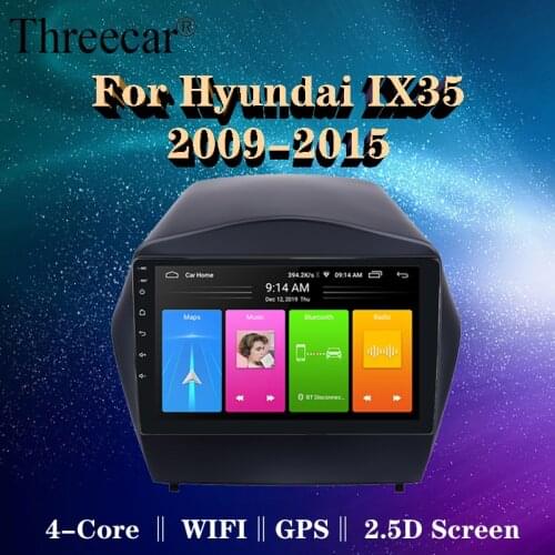 2din Car Radio For 2009 2010 2011 2012-2015 Hyundai IX35 GPS Multimedia Player With Bluetooth OBD2 1GB RAM