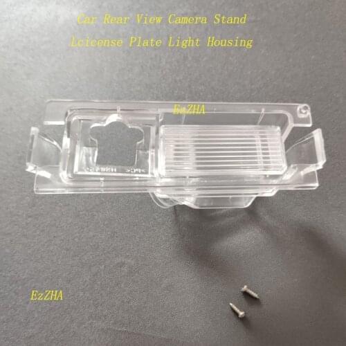 EzZHA Car Rear View Camera Bracket License Plate Lights For Kia K2 Rio Sedan Hatchback Ceed Hyundai Accent Solaris Verna I30