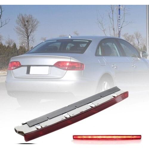 Car Rear Trunk Tail Light Dynamic Streamer Reverse Warning Upper Light Brake Turn Signal Lamp For Audi A4/B6 Avant 2001-2004