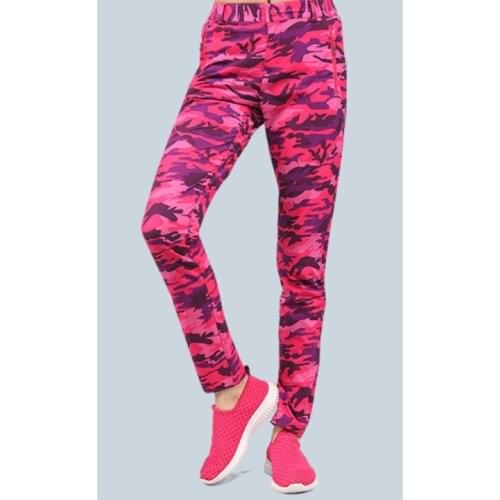 Tectop outdoor womens Camouflage slim stretch pants Waterproof breathable Wear-resistant trousers camping hiking Climbing pants