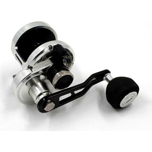 Full Metal Trolling Reel Saltwater Fishing Aluminum CNC Machined Max Drag 18Kg Jigging Reel Big game
