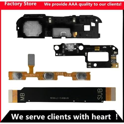 Flex For Xiaomi MI A2 Lite Charging Port Dock For Mi A2 Lite Power Volume buttons flex cable For Xiaomi A2 Lite Loud Speaker
