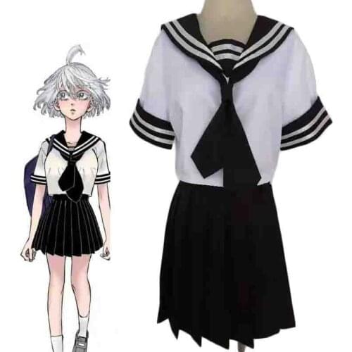 Anime Tokyo Revengers Rebirth Sailor suit dress Cosplay Costume Tailor Made