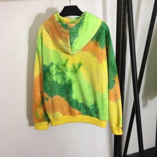 Levlmoly Design 2021 Spring Tiger Head Embroidery Pattern Long-sleeved Hooded Pullover