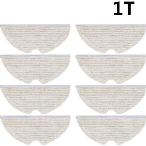 8 Pcs Accessories For Xiaomi majia 1T 1 T STYTJ02ZHM Robot Vacuum Cleaner Mop cloth Parts Kits sweeper
