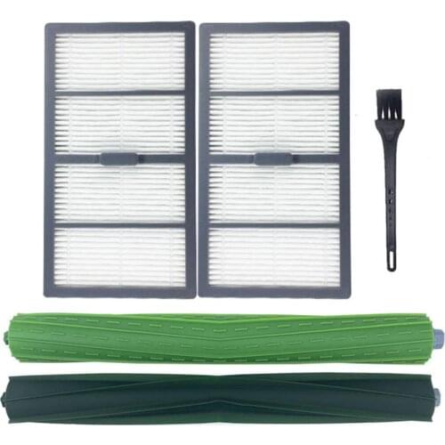 New Replacementr A pair Roller Brush +2PC HEPA Filters for iRobot Roomba S9 S9+ Vacuum cleaner Accessories