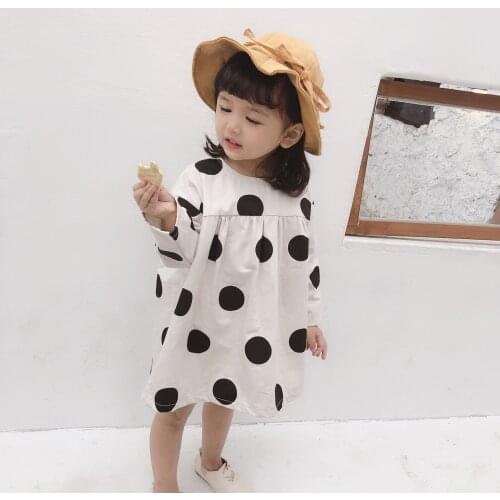 New Spring and Summer Girls Dress Baby A- line Dress Korean Tide Princess Dress