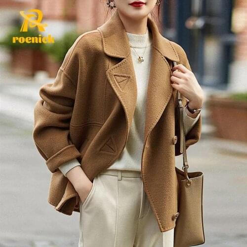 ROENICK Women's Short Coats