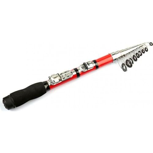 Fishing Rods Tools Mini Fishing Rod Ice Telescopic Portable Pocket Aluminum Alloy Fishing Pen Pole Reel UK