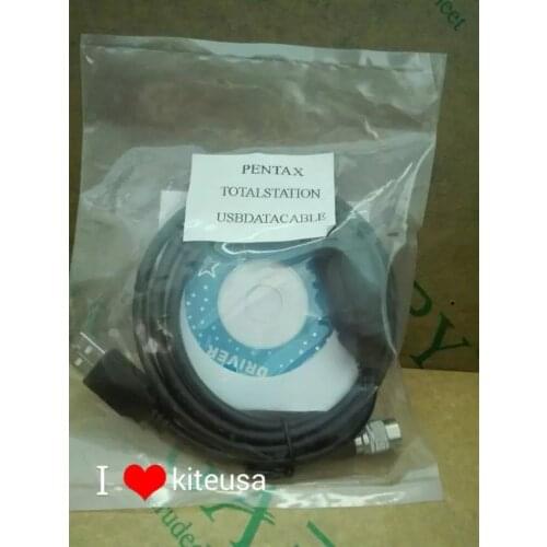 Wholesale and retail for Pentax Total Station USB data cable,Total Station data cable,Compatible with windows 8 windows 7
