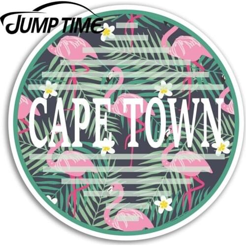 Jump Time Cape Town Africa Vinyl Stickers Travel Sticker Laptop Luggage Decal Decor Window Bumper Waterproof