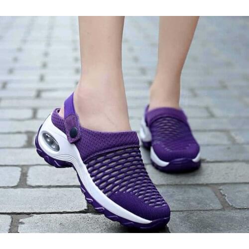 Women Clogs Platform Sanitary Clogs Woman Sandals Mesh Womens sandal Summer Big Size Causal Beach Clogs Of Wear For Women Shoes