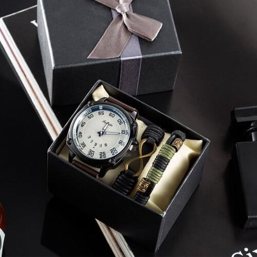 Zonmfei Men's Watch With Leather Strap