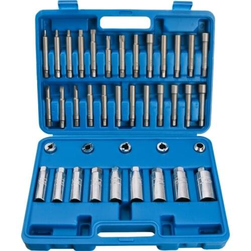 39Pcs Strut and Shock Installation Tool Kit All Cars Shock Upper Disassembly Shock Absorber Wrench