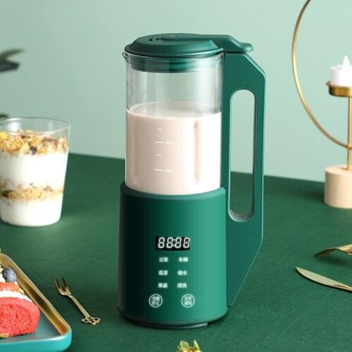 220V Soybean Milk Machine Juice Maker Automatic Mini Electric Heating Soya-Bean Milk Stir Rice Paste Maker Filter-free 350ml