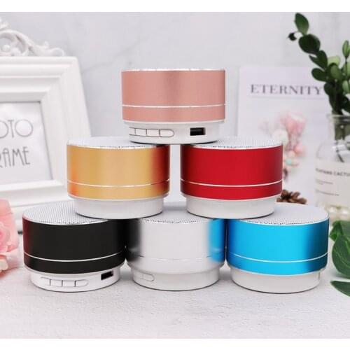 Mini Wireless Speaker Stereo Music Audio TF USB Stereo Sound Speaker Audio Music Player mobile phone computer universal Column