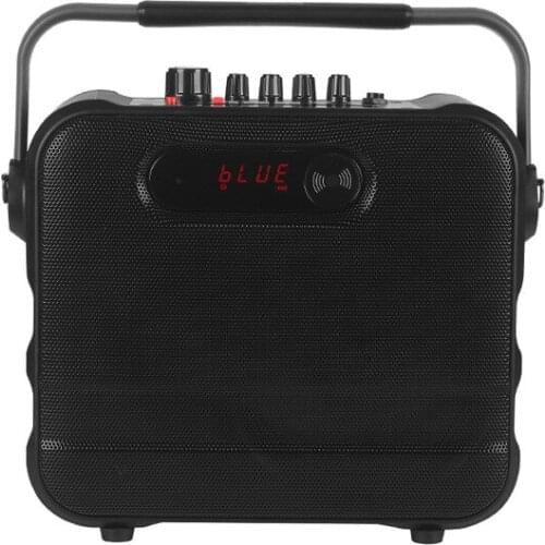 Wireless bluetooth speaker high-power microphone home karaoke portable loudspeaker square dance portable audio microphone