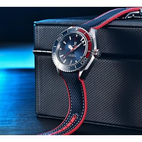 PAGANI DESIGN Sports Mens Mechanical Wristwatch Classic Luxury Sapphire Glass Waterproof Clock NH35 Movement Automatic Watches