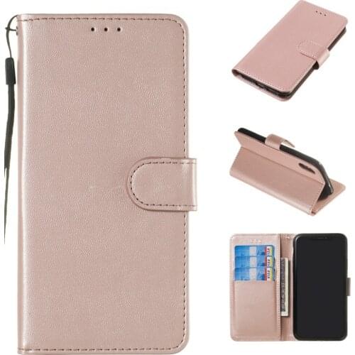 PU Leather Wallet Case For iPhone 6 6S 7 8 Plus iphone X XS Max XR 5 5s SE Phone Cover With Magnet Card Holder Flip Coque