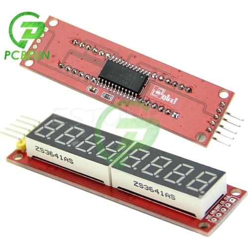 Red MAX 72198 Bit LED Display Module Digital Tube for Arduino SPI control MAX72198 Bit LED Display Module Digital Tube