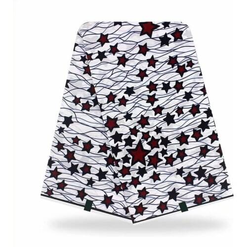 Ankara Nigerian Wax Dye Printed For Fabric Prints 100%Cotton Breathable Best Quality For Clothes Material By The Yards V-L 6-71