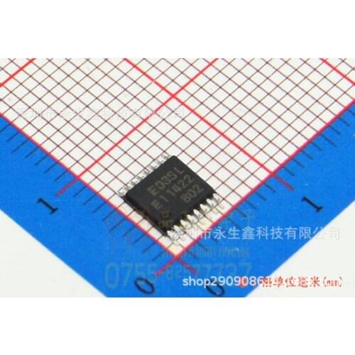 MB15E03SLPFV1-G-ER Tssop16 Patch E03sl Silk Screen Frequency Synthesizer IC Chip Original