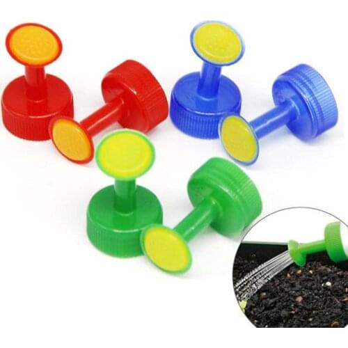 6Pcs Plastic Bottle Cap Sprinkler Nozzle Watering Can Mist Sprayer Head Household Irrigation Kits
