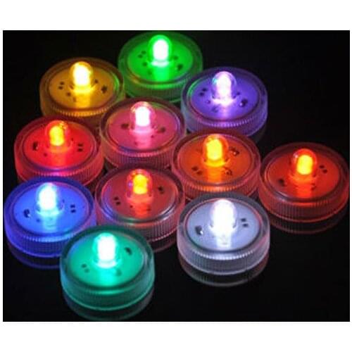 2015 Real New Frozen free Shipping 120pcs/lot Warm White Battery operated waterproof led floralyte light for wedding christmas