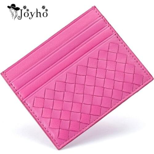 New Arrivals High Grade Sheep Skin Ultra Thin Card Wallet Guaranteed 2019 Hot Brand Designer Fashion Style Unisex Card Holders