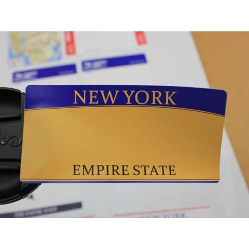 Customized custom paper sticker for food can label tag