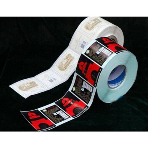 High Quality Self Adhesive Paper Sticker ,Glossy Effect Waterproof Labels,Custom Label Printing