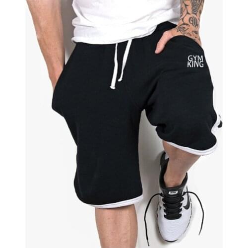 2019 NEW Mens shorts Casual Quick drying fitness bodybuilding workout shorts Men high quality loose men fashion Beach Shorts
