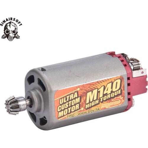 SINAIRSOFT Terminator Ultra Custom M140 High Twist Type High Torque AEG Motor Long/Short Axis For Airsoft M16/M4/MP5/G3/P90 AEG