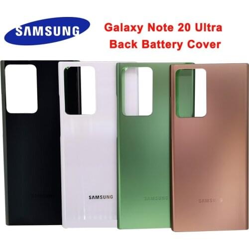 Samsung Galaxy Note20 Ultra Note 20 Ultra Back Battery Cover Glass Rear Housing Case Replacement For Samsung note 20 Ultra cover
