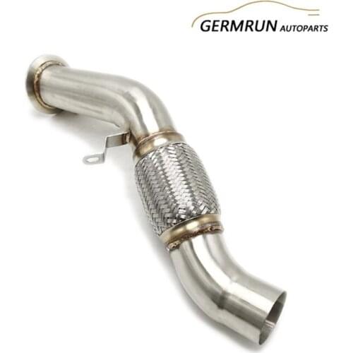 Exhaust Downpipe Fit For BM*W E70 X5 3.0SD 3.5D 286HP M57N2