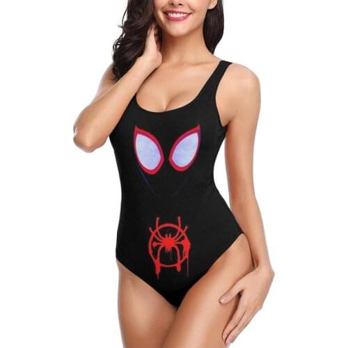 Women 2021 sexy Bikinis Tom Holland Spider Eyes Women Swimsuit One-Piece womens top Anime Harajuku movie Women bathing suit