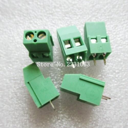 10PCS/LOT Terminals KF129-5.08-2P KF129-2P 300V 25A Screw 2Pin 5.08mm Straight Pin PCB Screw Terminal Block Connector 24-12A WG