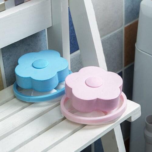 2pcs Hair Removal Catcher Filter Collector Bag Dust Cleaning Ball Washing Machine Laundry Pouch Lint Device