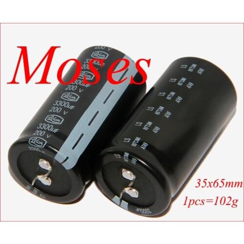 200v 3300uf 2700uf 100% Original new NCC Electrolytic Capacitor Radial Capacitance 35x60mm 35x65mm (2pcs)