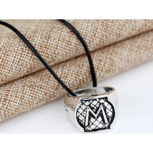 Dongsheng The Mortal Instruments City of Bones necklace vintage Morgenstern Herondale Lightwood Family Shadowhunters pendant