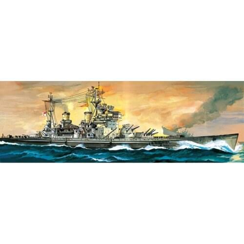 MiniHobby 80605 1/350 British George V Battleship Warship Static Model Motor DIY TH07484-SMT6