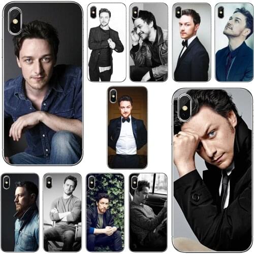 Soft TPU Cover For Xiaomi Redmi 2 S2 3 3S 4 4A 5 5A 5 6 6A 7A 9 9T 9C 9A Pro Pocophone F1 James-McAvoy-X-Men-Sexy-Print
