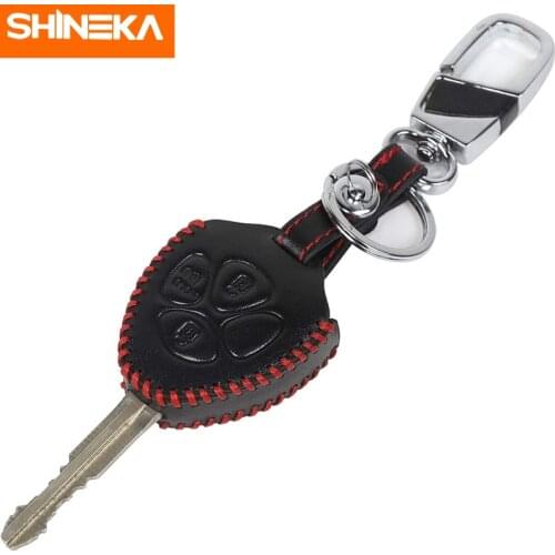 SHINEKA Car Key Shell for 4Runner Key Case Fob Protector Cover for Toyota 4Runner SR5 TRD 2010-2020