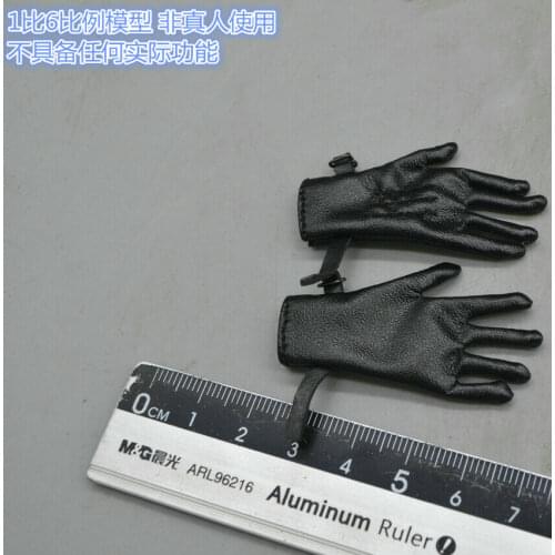 1/6 Scale Soldier AL100030 WWII Pilot Gloves Model for 12" Doll