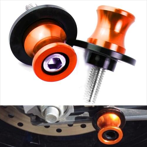 Spools Stand Arm Screws For 790 2018 2019 2020 10MM Motorcycle Stand Screws Swingarm Spools Slider Stand Screws