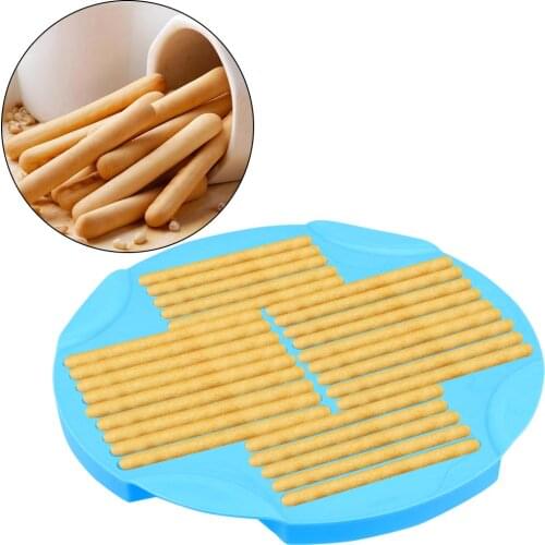 DIY Chocolate Mould Chocolate Stick Mold Silicone Finger Shape Biscuit Molds Long Strip Cookie Baking Tray