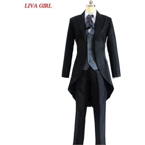 Fafnir Costume Cosplay Anime Kobayashi-san Chi no Maid Dragon Adults Suit Jacket Pants Vest Shirt Cosplay