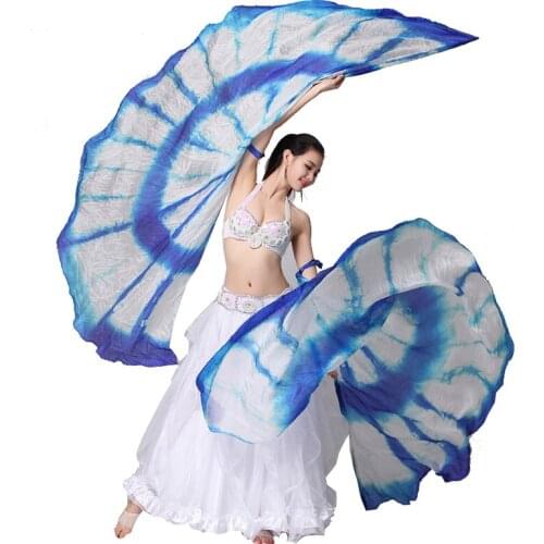 Belly Dance Costume Stage Performance Dancing Scarf Shawl Light Texture Women Half Circle Veil Chiffon Woman Clothing