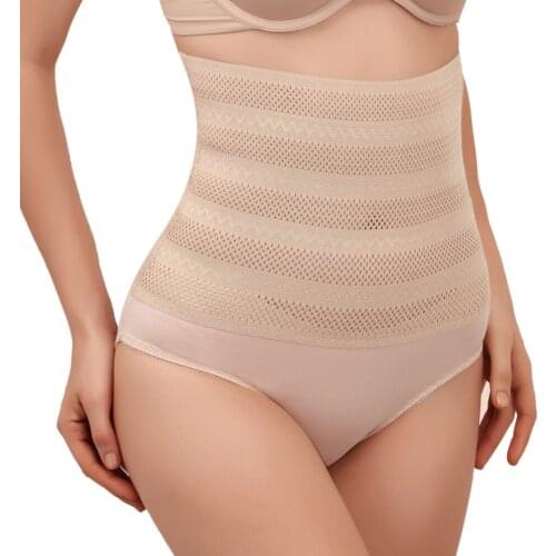 High Waist Body Shaper Underwear Tummy Girdle Slim Panties Breathable Slimming Waist Trainer Control Underwear